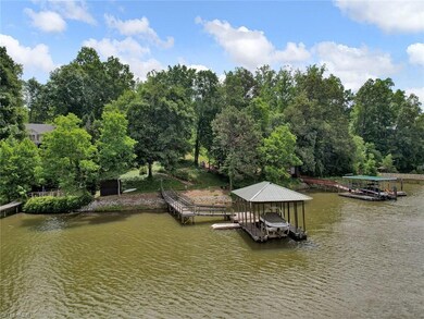 Covered dock, jet ski ramp, boat lift.