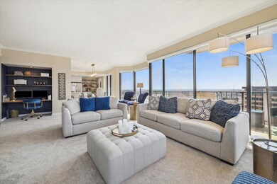 This view of the living room is looking towards th