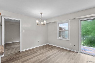 Dining area open to LR and kitchen