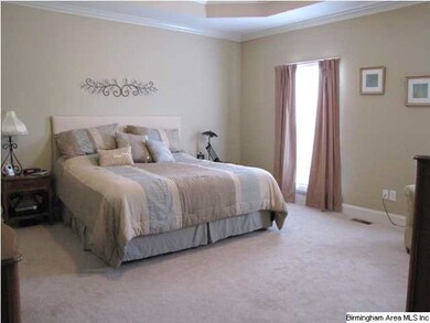 Master suite with huge walk in closet, tub and sep