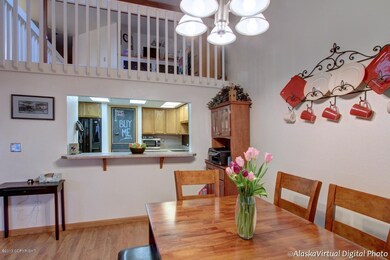 Looking into Kitchen from Dining room