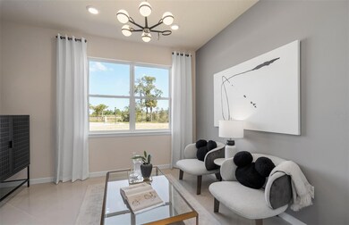 Model Home Design Only. Pictures and furnishings are for illustrative purposes only. Elevations, colors and options may vary. Furniture is for model home staging only.