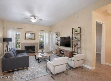 Living Room Digitally Staged