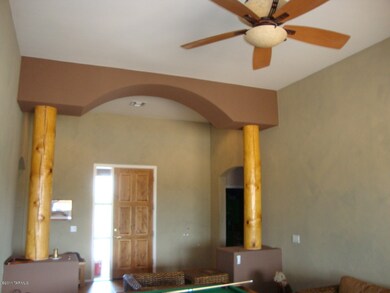 View of Living Room toward front door