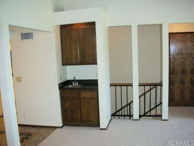 Wet bar in living room