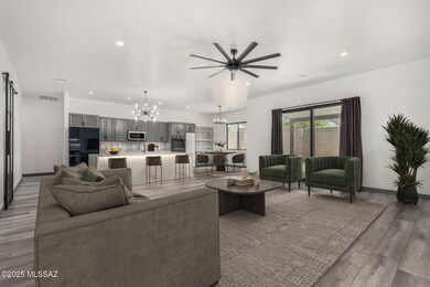 Virtually Staged Living Room