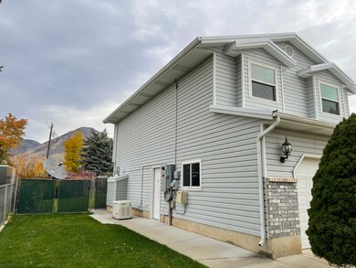 View of the North side including the backup generator.