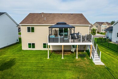 Newly added large maintenance free deck - no need to spend money to add your own