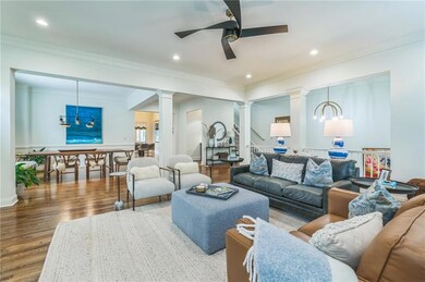 The open concept is to die for!  Sooo much room to enjoy with family and friends! Color palate is beyond breath taking and soothing!