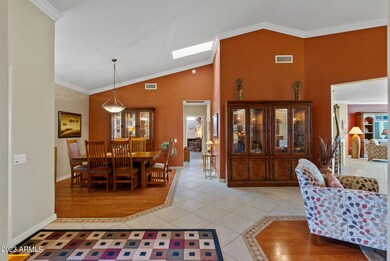 Vaulted Dining Area
