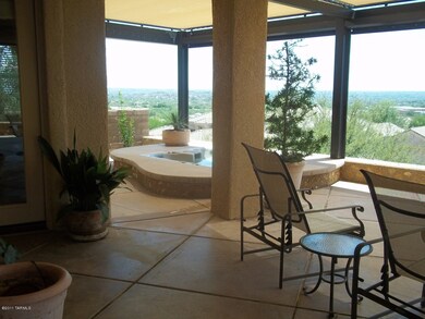 Spa overlooking Tucson