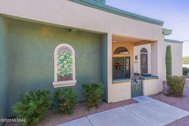 Front sidewalks