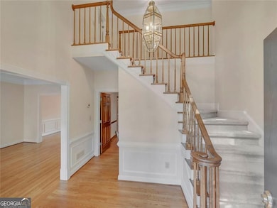 Welcoming 2 Story Foyer
