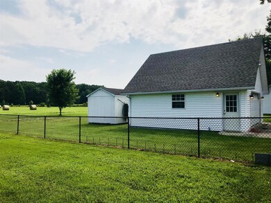 Storage building and detached garage