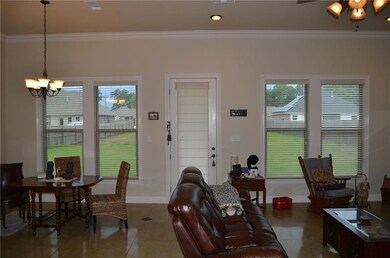Living Room - Living room has soaring ceilings, cr