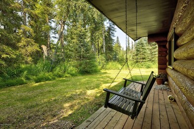 Swing on Covered Porch