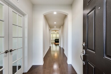 Beautiful Entryway featuring hardwood floors