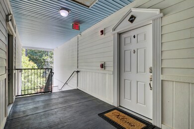 Covered Front Door Entrance