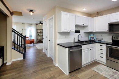 Another view of the condo's main level areas.