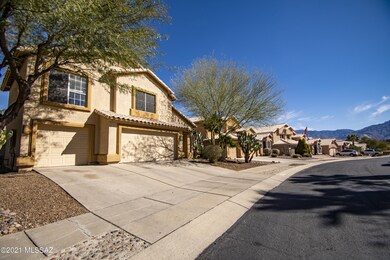 Large 3 car garage