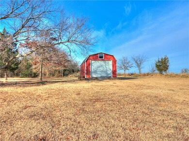 Storage shed on back of property.