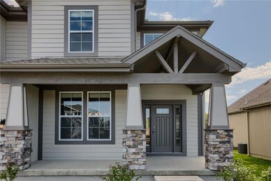 Large front porch.