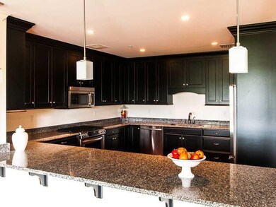 Kitchen. Although this Tuscan model is unfinished,