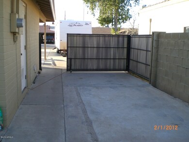 Concrete Sideyard