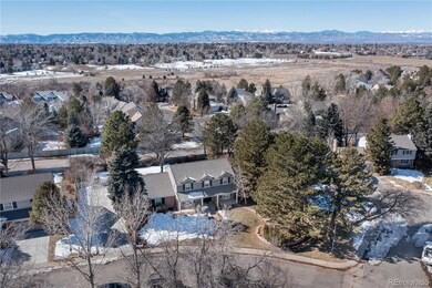 Looking west over the front range