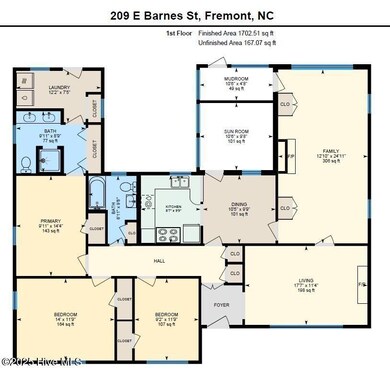 209 Barnes Street Floorplan