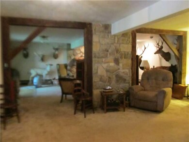 Family Room. view from one looking into the other 