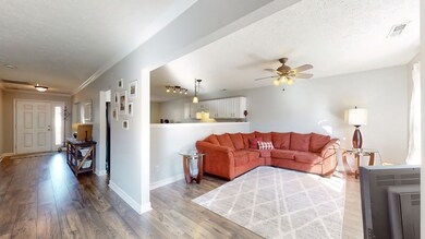 The second living space - could be a den, or a formal dining area, or a great place for a home office! This space is open to the kitchen.