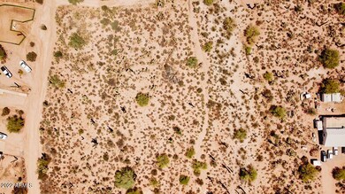 Overhead view of lot