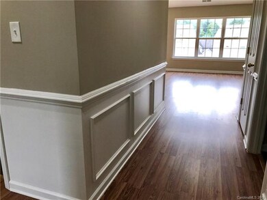 Extensive moldings you'd find in the luxury market