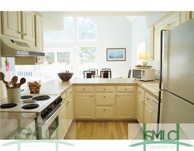 Kitchen. Kitchen overlooks Dining area and living 