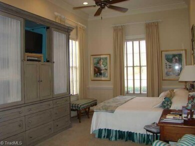 Master Bedroom. 12 Foot Ceilings