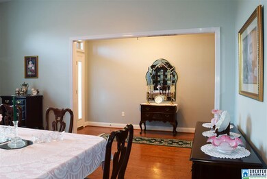 Large entryway can be seen from the formal dining 
