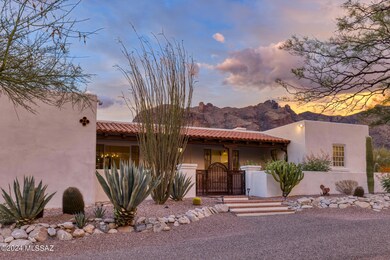 Nestled in the Catalina Foothills