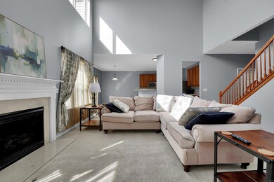 2 Story Great Room with Gas Fireplace