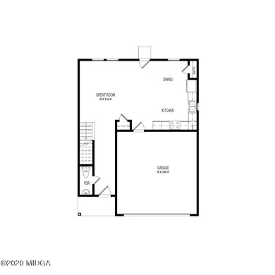 1602 2-Car - Floor Plan - BROCHURE - GRP