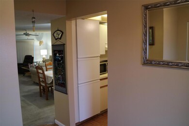 Kitchen entryway on the right