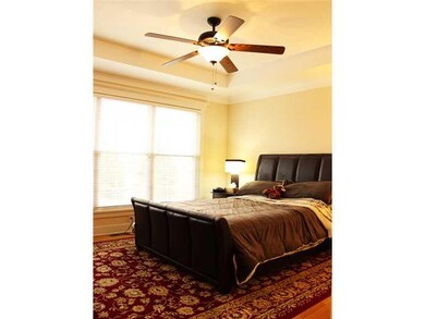 Master Bedroom. Master Bedroom with tray ceiling a