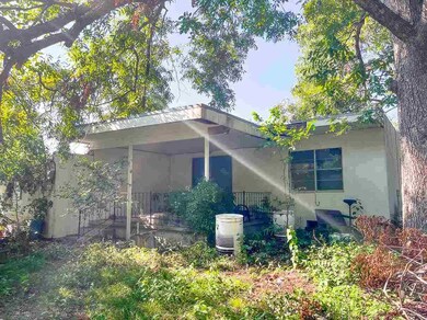 Back of house faces south