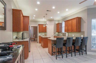 Wonderful cook's kitchen has great cabinet storage