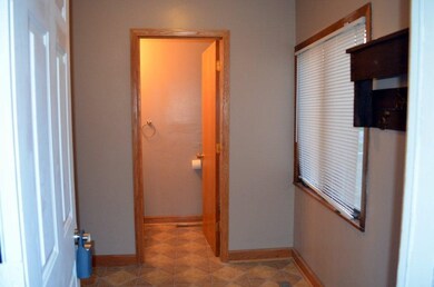 Main/back entry to the mud room