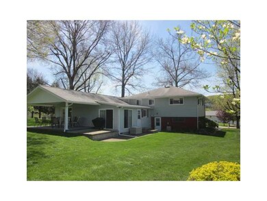 Exterior Back. Huge rear covered back porch lots o