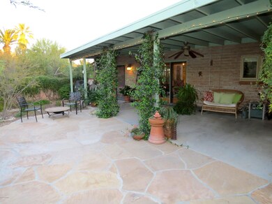 Beautiful Shaded Back Patio