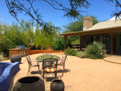 Backyard Deck.