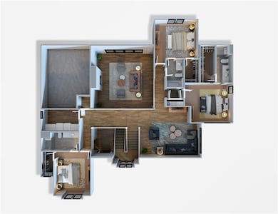 2nd Level upstairs. 3 bed, 3 bath, with Loft. Features and sizes may vary. Contact onsite agents for details!