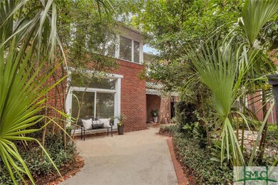 Private outdoor courtyard